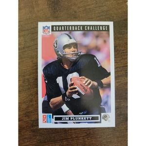 1991 Upper Deck Domino's Quarterback Challenge #41 Jim Plunkett - NFL-Fresh Pull